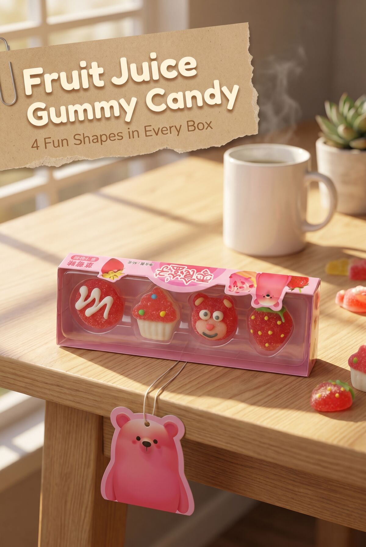 Retail-ready YOUFU candy gift box